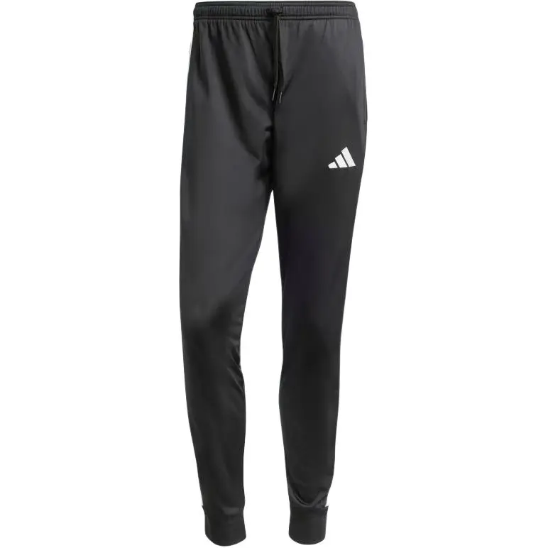 Adidas 3 Stripes Tricot Regular Tapered Track Pants Knitted Sweatpants Men's Black