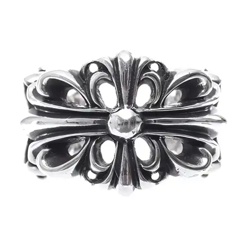 Chrome Hearts 925 Sterling Silver Rings Men's Silver