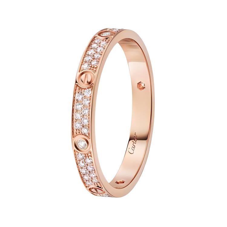 Кольцо Cartier LOVE (розовое золото) — Подарочная коробка — фото 4