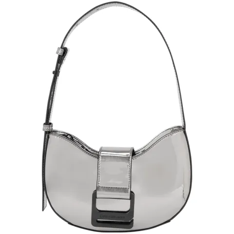 CALVIN KLEIN Mixed Materials Handbag, Shoulder Bag Women's