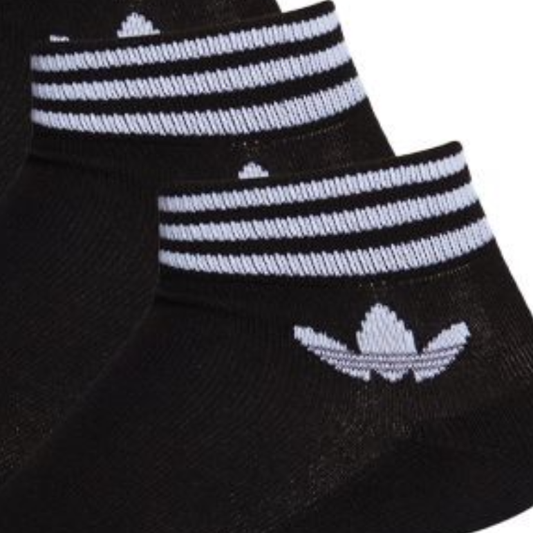 Adidas Originals striped ankle socks pack (pack of three)