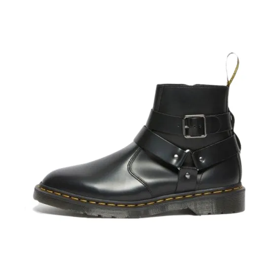 Dr.Martens Jaimes Leather Harness Chelsea Boots 'Black'