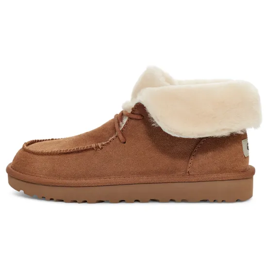UGG Diara Lacing Fleece Lined Brown Women's