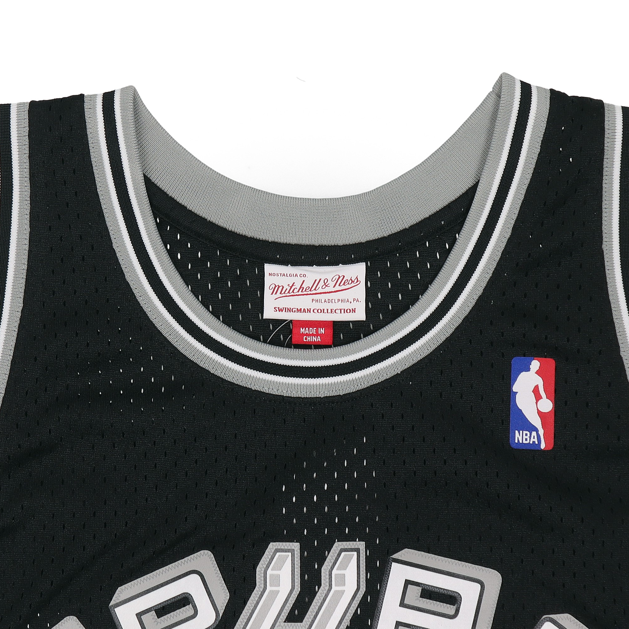Mitchell Ness San Antonio Spurs jersey