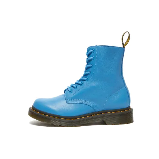 Dr.Martens 1460 Pascal Virginia Martin Boots Blue Women's