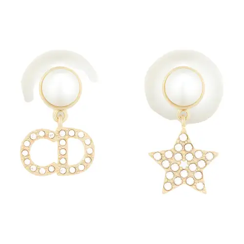 DIOR Metal, Resin Earrings Women's