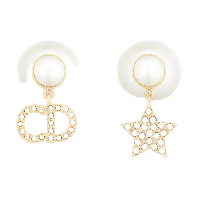 DIOR Metal, Resin Earrings Women's