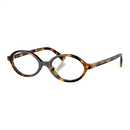 MIU MIU Eyewear Oval Frame Glasses
