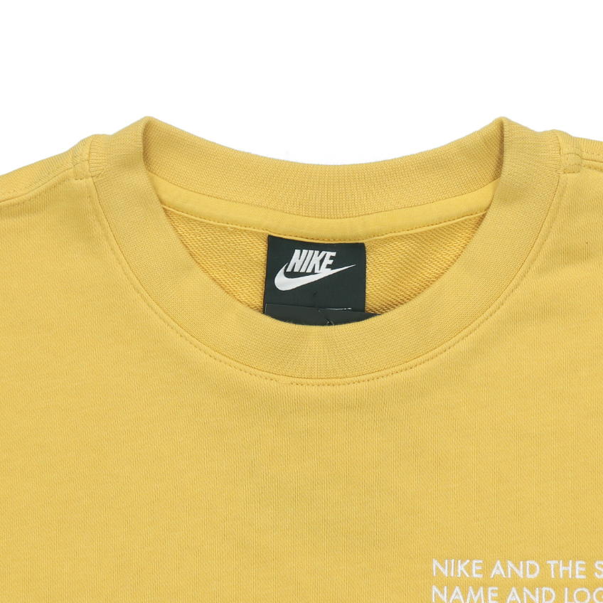 Мужское худи Nike Swoosh (желтое) — фото 5