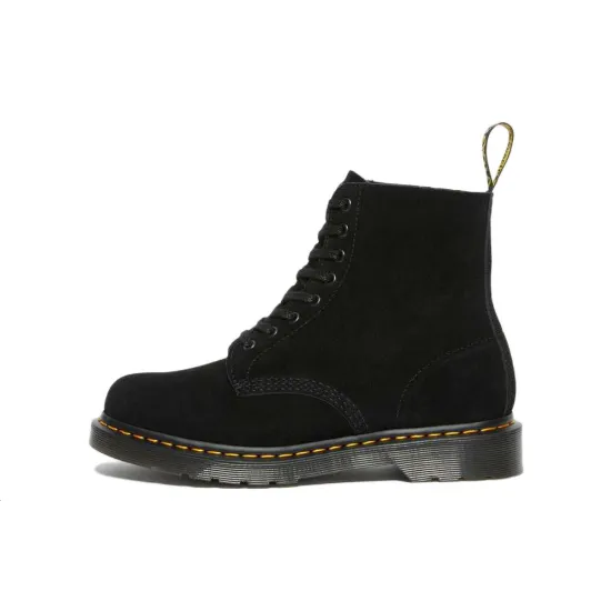 Dr.Martens Dr.Martens 1460 Pascal Suede Lace Up Boots 'Black E H Suede+E H Suede Mb' Women's
