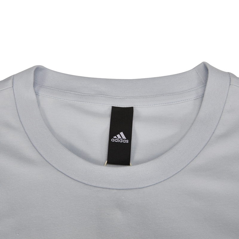 Женская футболка adidas China Tee W 2 T (сине-серая) — фото 5