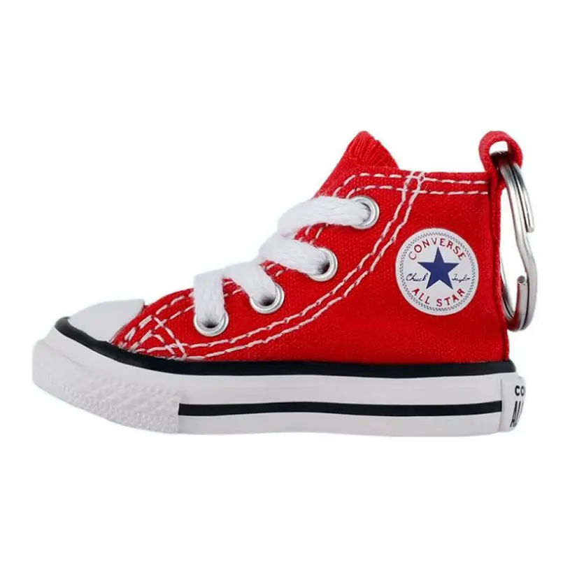 Converse Canvas Keychain Bag Accessory Unisex Red