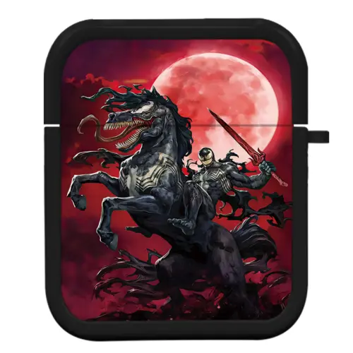Disney Disney is suitable for Apple/apple airpods 2nd generation, 3rd generation and 4th generation pro 2nd generation TPU Marvel Venom Red Moon high-end environmentally friendly material wireless Bluetooth anti-fall earphone case