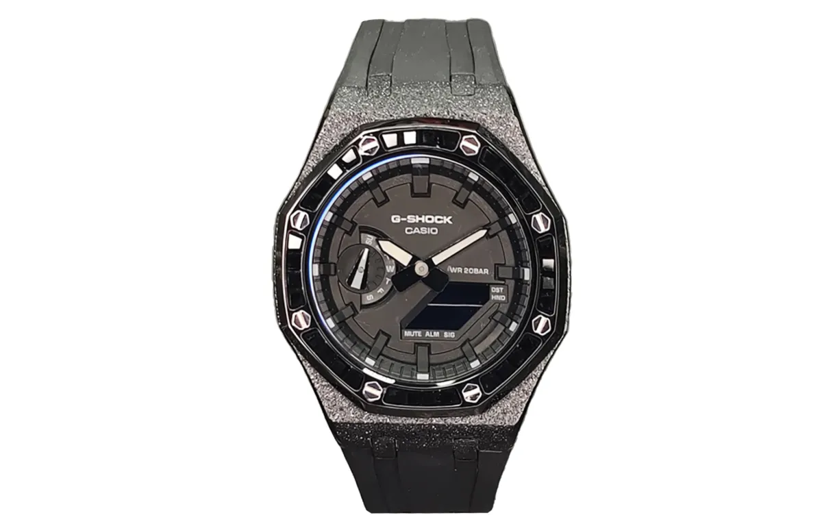 CASIO Custom Collection Quartz Movement Watch Men's Watches Black Dial