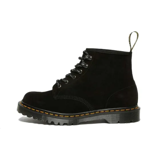 Dr.Martens 101 Made In England Ben Suede Ankle Boots 'Black'