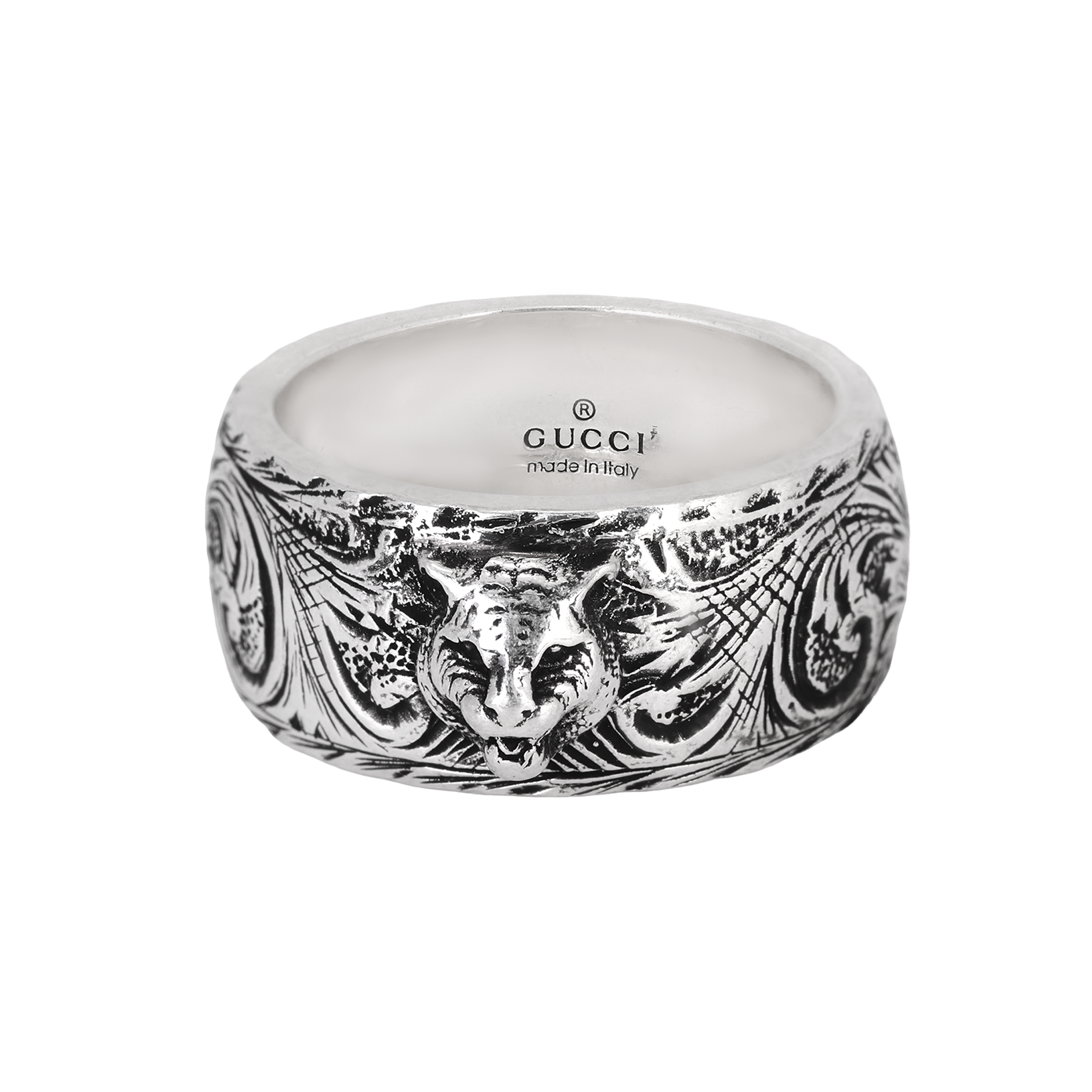 Кольцо Gucci (серебряное)