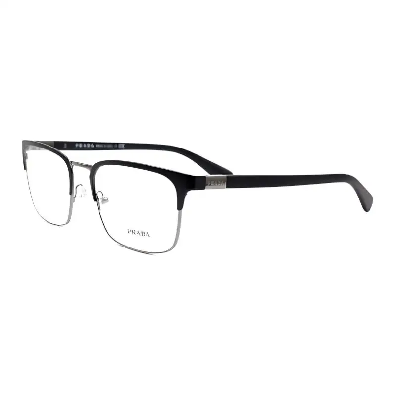 PRADA Square Eyeglass Frames Men's