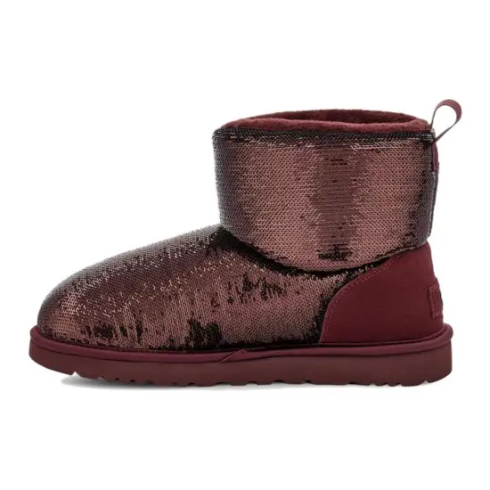 UGG Classic Mini Boot Mirror Ball Wild Grape Women's
