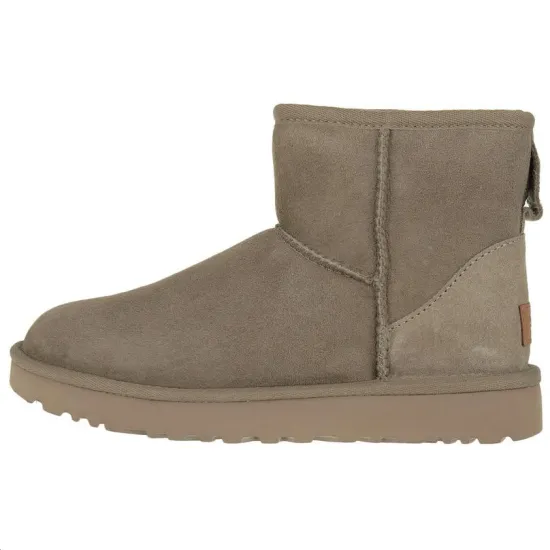 UGG Classic Mini Ii Logo-Patch Ankle Boots Women's