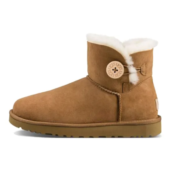 UGG Mini Bailey Button Ii Chestnut Women's