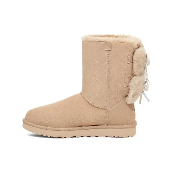 UGG Classic Double Bow Short Boot 'Mustard Seed' Women's