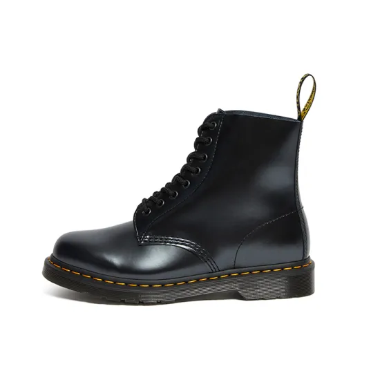 Dr.Martens 1460 Pascal Chroma 8 Martin Boots Couple Style Silver Black