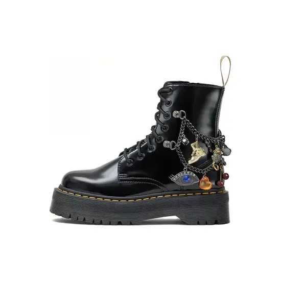 Dr.Martens X Marc Jacobs Charm Jadon Boots 'Black' Women's