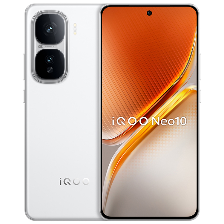Vivo iQOO Neo 10 third-generation Snapdragon 8 self-developed e-sports chip Q2 120W ultra-fast flash charging ultrasonic 3D fingerprint ultra-thin 5G AI gaming mobile phone