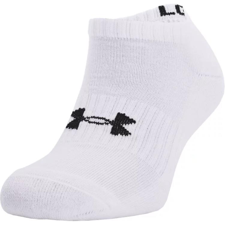 Under Armour Ankle Socks Unisex 3 Pack White