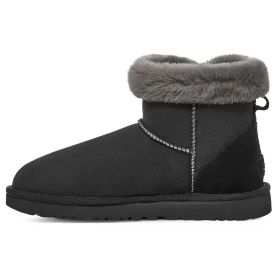 UGG Classic Heritage Fluff 'Black' Women's