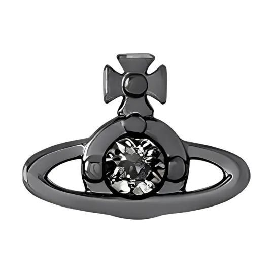 Vivienne Westwood Brass Stud Earrings Unisex