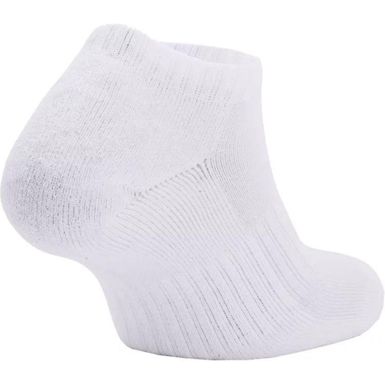 Under Armour Ankle Socks Unisex 3 Pack White