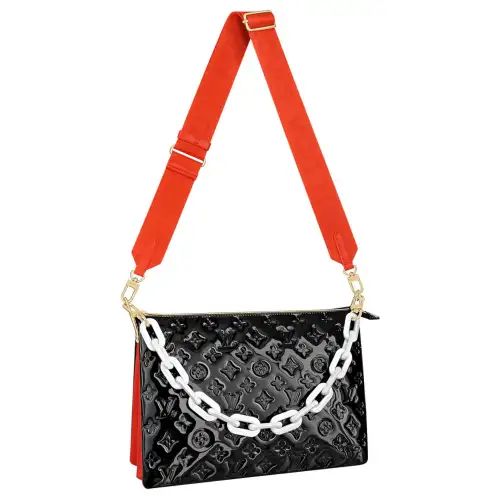 LOUIS VUITTON Coussin Mm Black/Red