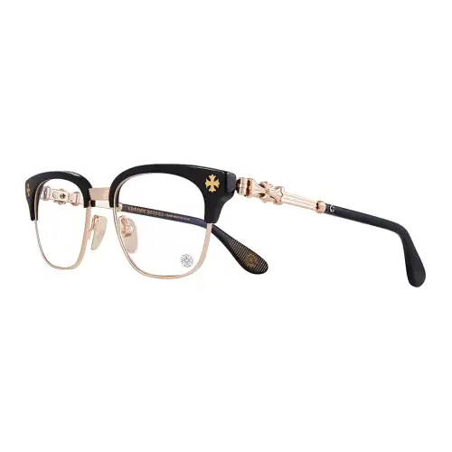 Chrome Hearts Irregular Shape Eyeglass Frames Unisex Multicolor