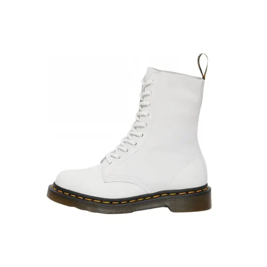 Dr.Martens 1490 Virginia Leather High Boots 'White' Women's