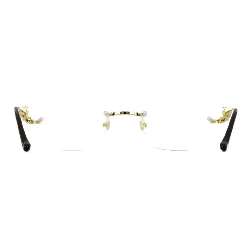Cartier Rimless Square Glasses