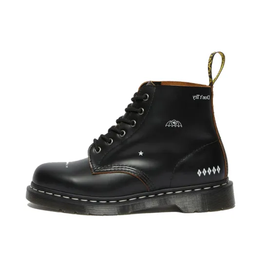 Dr.Martens Goodhood X Dr.Martens Unisex 101 Martin Boots Black