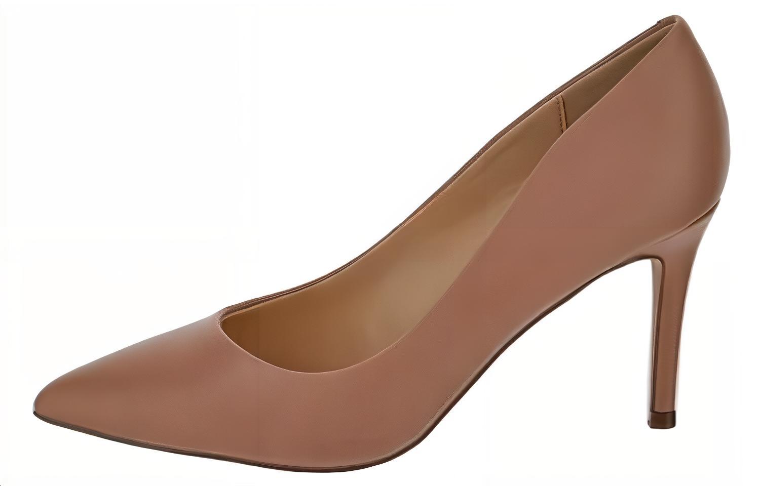 STEVE MADDEN Смайден Кожа с острым носом Установка тонкой каблуки на высоком каблуке обувь женский розовый