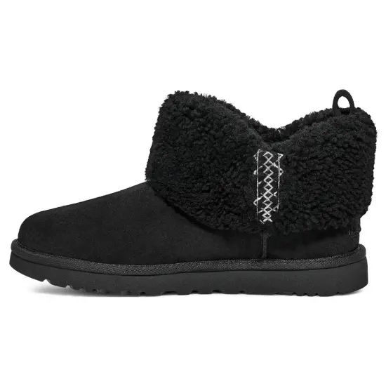 UGG Classic Ultra Mini Braid 'Black' Women's