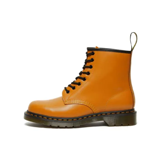 Dr.Martens 1460 Smooth Leather Lace Up Boots 'Orange'