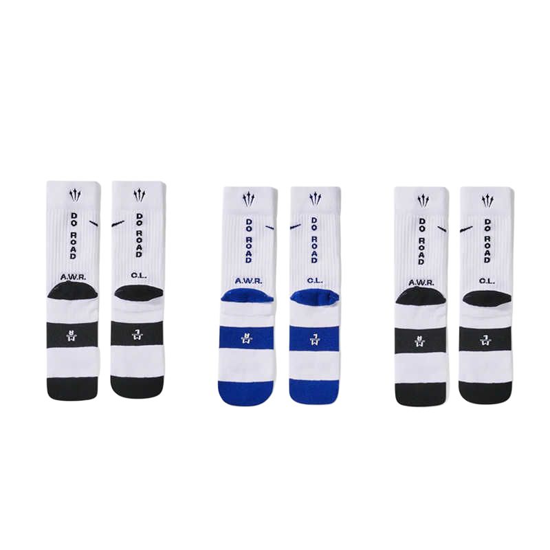 Nike X Nocta L’Art Crew Socks 3 Pack ‘White/Deep Royal Blue/White/Black’