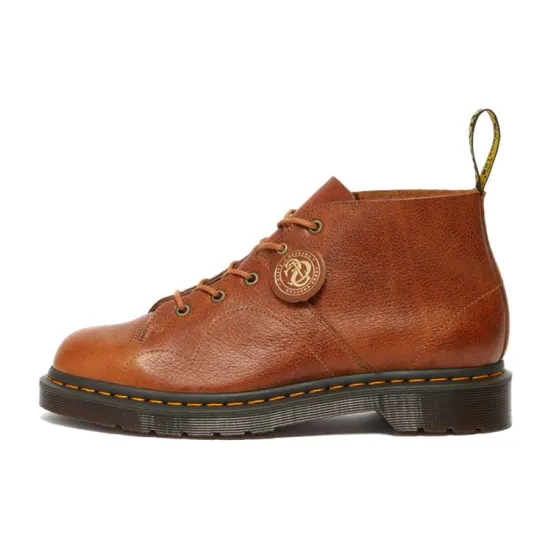 Dr.Martens Unisex Church Buckingham Martin Boots Brown