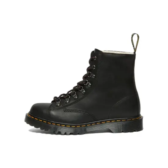 Dr.Martens Barton Made In England Classic Oil Leather Boots 'Black'
