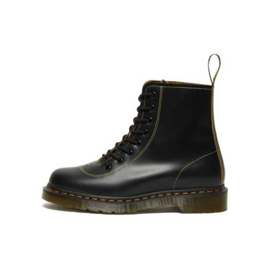 Dr.Martens Pharamond Vintage Smooth Leather Ankle Boots 'Black'