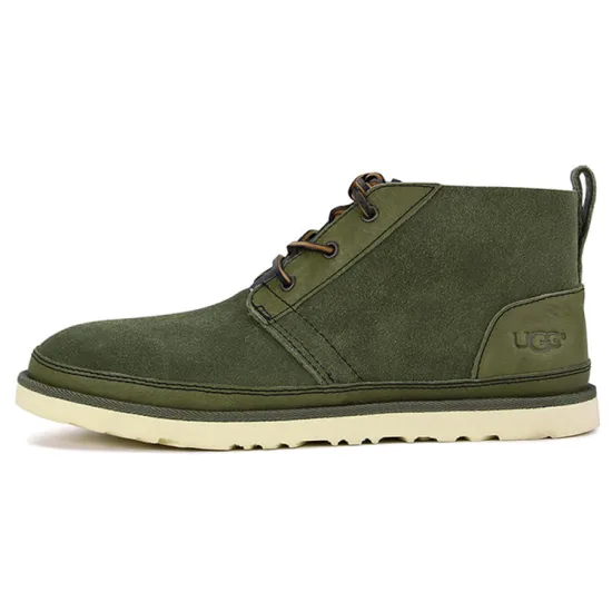 UGG Neumel Unlined Leather Boot 'Moss Green'