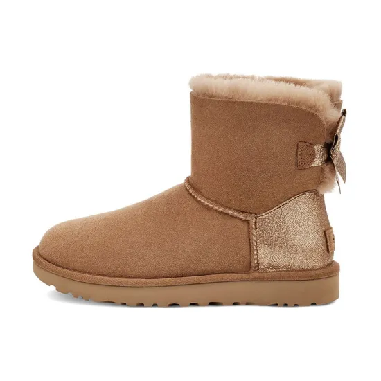 UGG Mini Bailey Bow Chestnut Women's