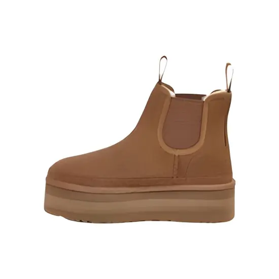 UGG Neumel Platform Chelsea Boot Chestnut Women's