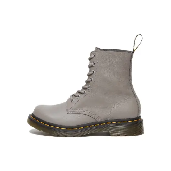 Dr.Martens 1460 Pascal Virginia Leather Boots 'Grey' Women's