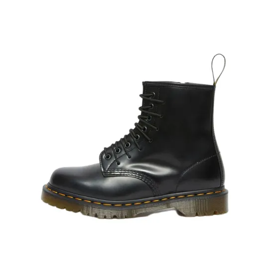 Dr.Martens 1460 Extreme Laces Polished Smooth Leather Boots 'Black'