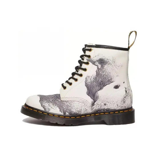 Dr.Martens 1460 X Tate Decalcomania Backhand Leather Lace Up Boots 'Multicolor Black White'